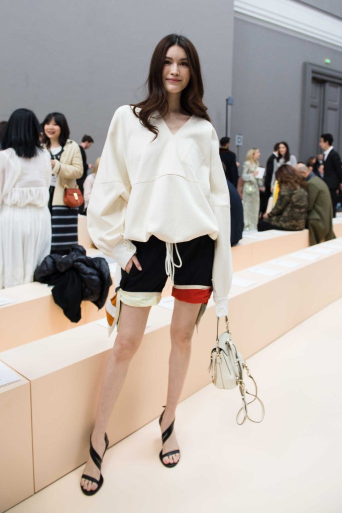 Sui He at the Chloe Show During the Paris Fashion Week-1
