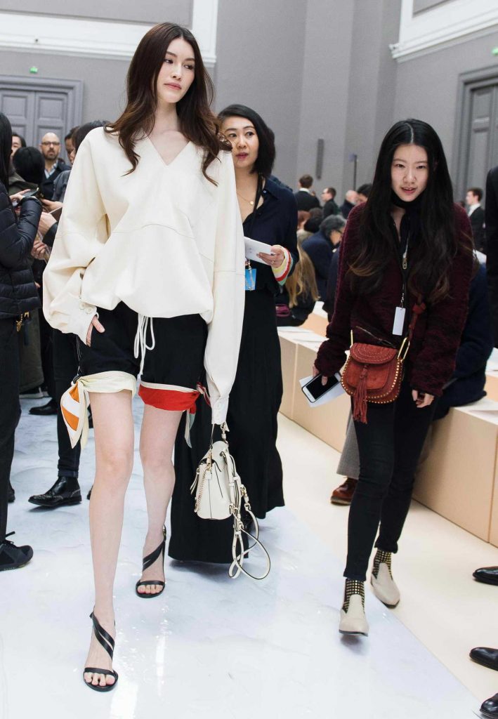 Sui He at the Chloe Show During the Paris Fashion Week-2