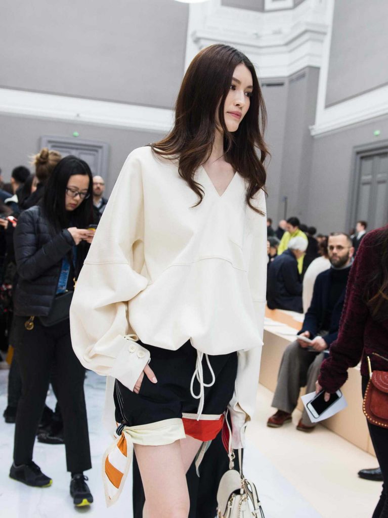 Sui He at the Chloe Show During the Paris Fashion Week-4