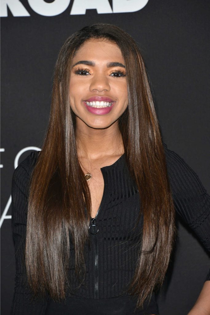 Teala Dunn at the Before I Fall Premiere in Los Angeles-3