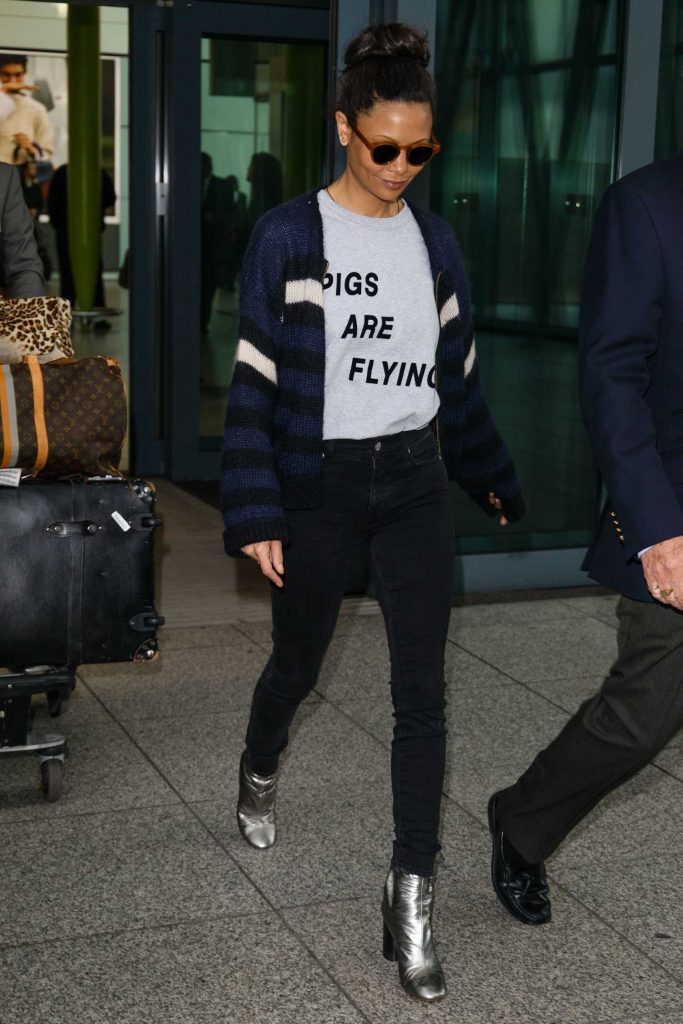 Thandie Newton Arrives at Heathrow Airport in London-2