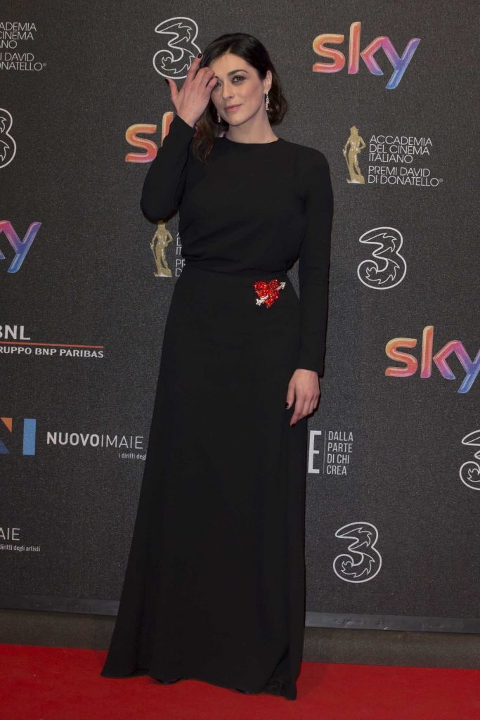 Valentina Lodovini at the 2017 David di Donatello Awards in Rome-2