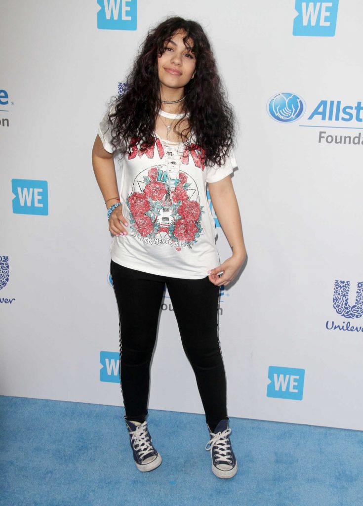 Alessia Cara at WE Day California in Los Angeles – Celeb Donut