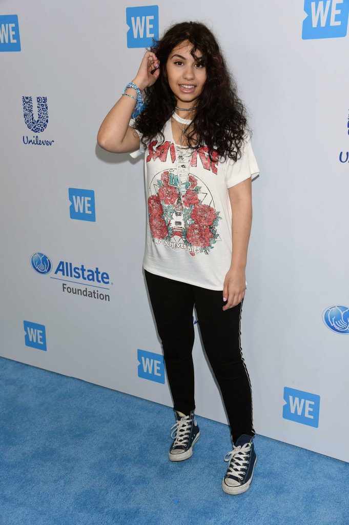 Alessia Cara at WE Day California in Los Angeles – Celeb Donut