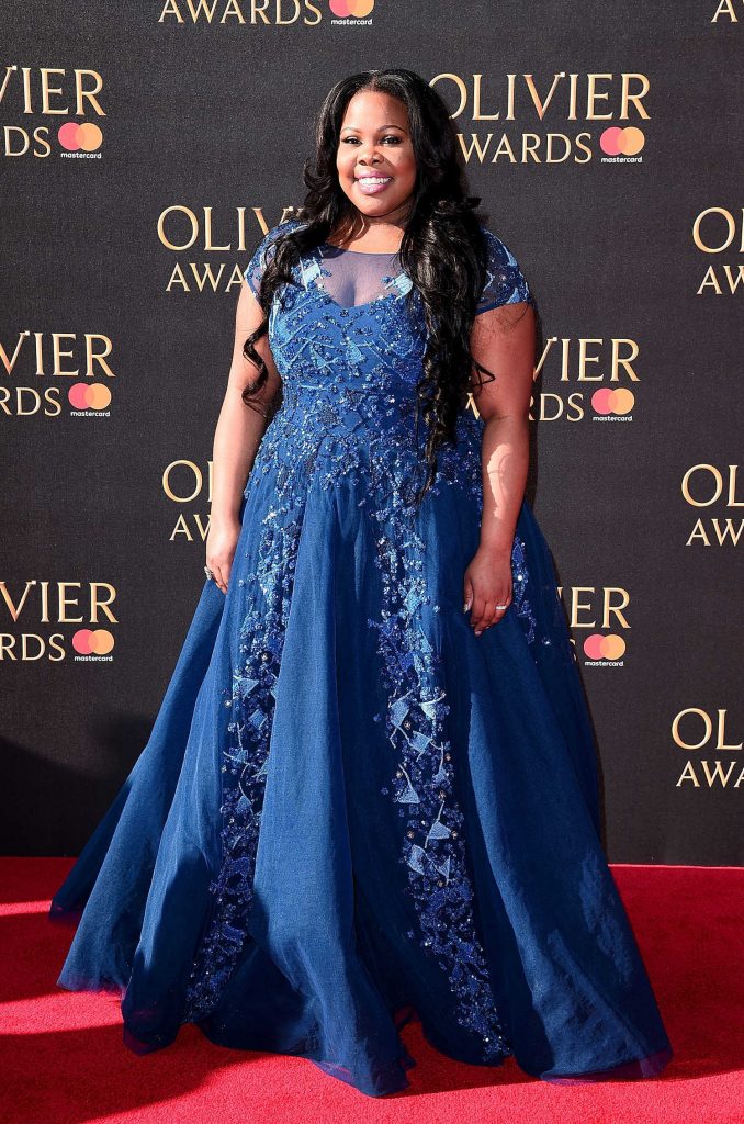 Amber Riley at the Olivier Awards in London-1
