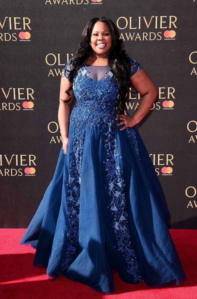 Amber Riley at the Olivier Awards in London-2