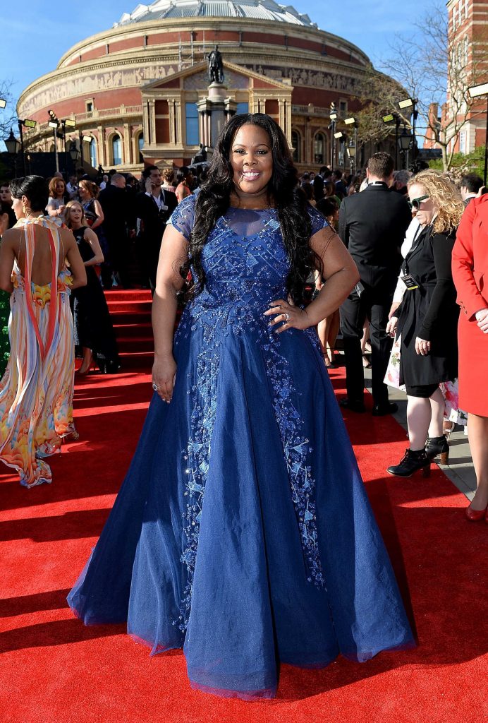 Amber Riley at the Olivier Awards in London-3