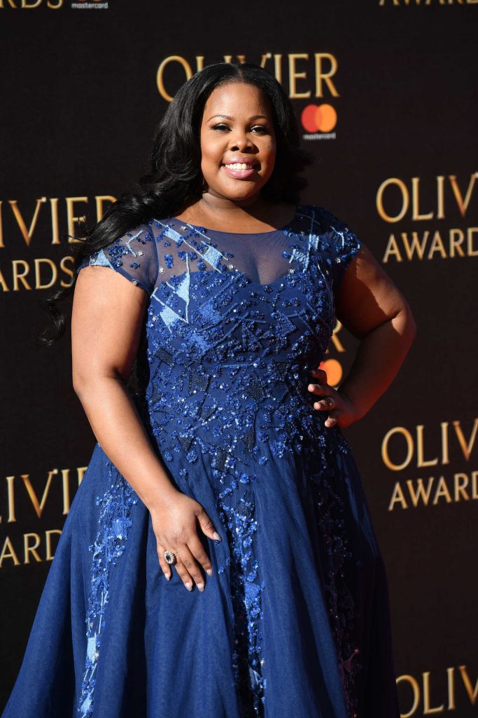 Amber Riley at the Olivier Awards in London-4