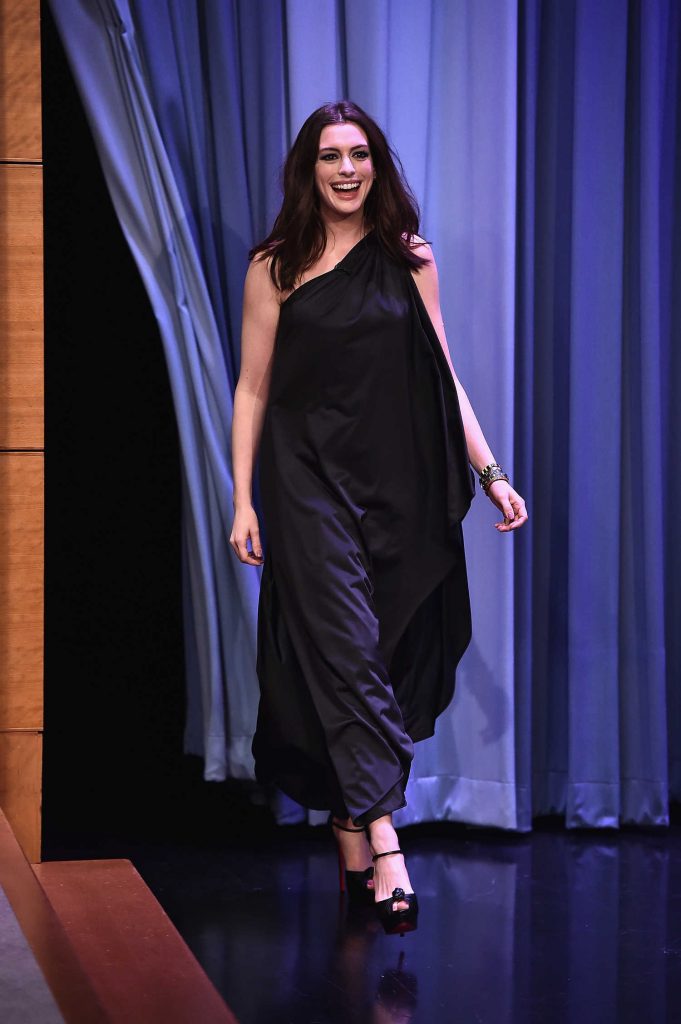 Anne Hathaway Visits The Tonight Show Starring Jimmy Fallon-1