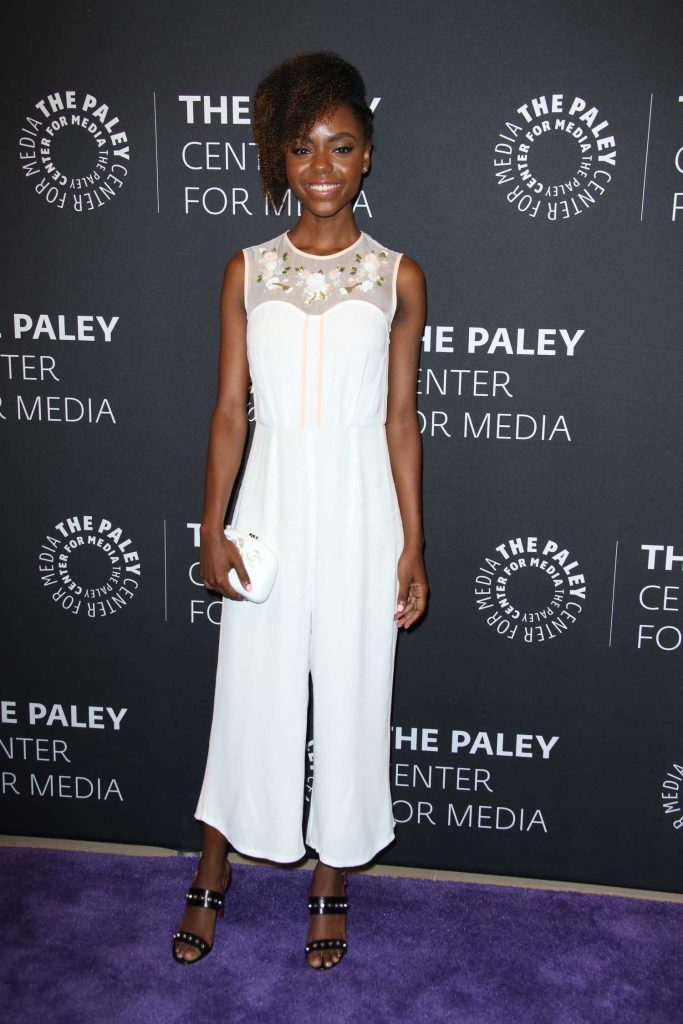 Ashleigh Murray at the Riverdale TV Screening and Conversation at The Paley Center for Media in Beverly Hills-1