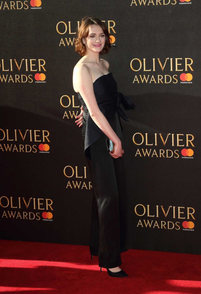 Charlotte Ritchie at the Olivier Awards in London-4