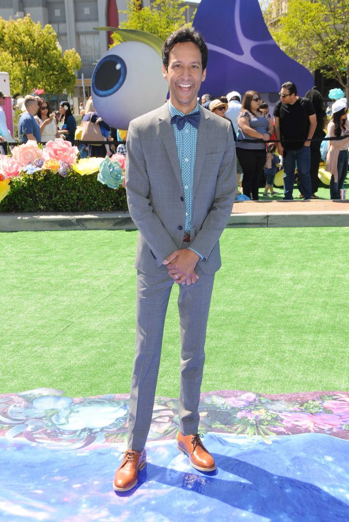 Danny Pudi Arrives at the Smurfs: The Lost Village Premiere in Los Angeles-1