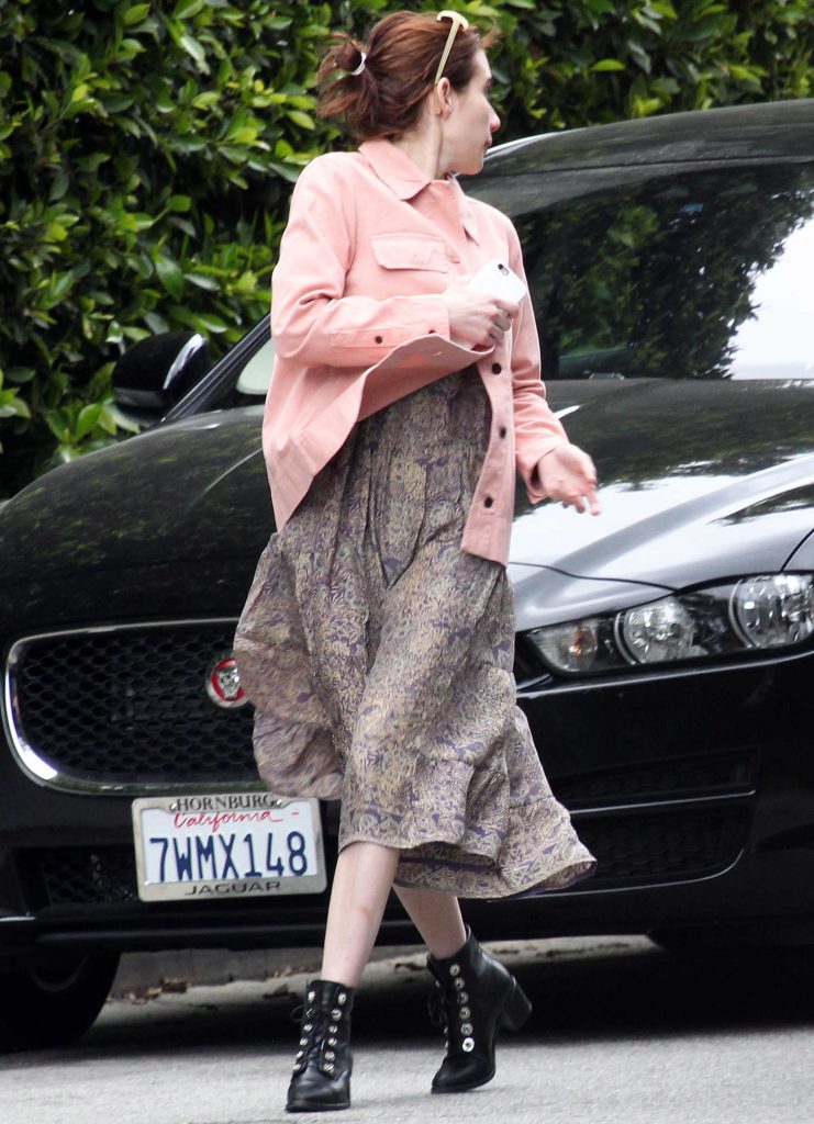 Emma Roberts Was Seen in Hollywood Hills-4