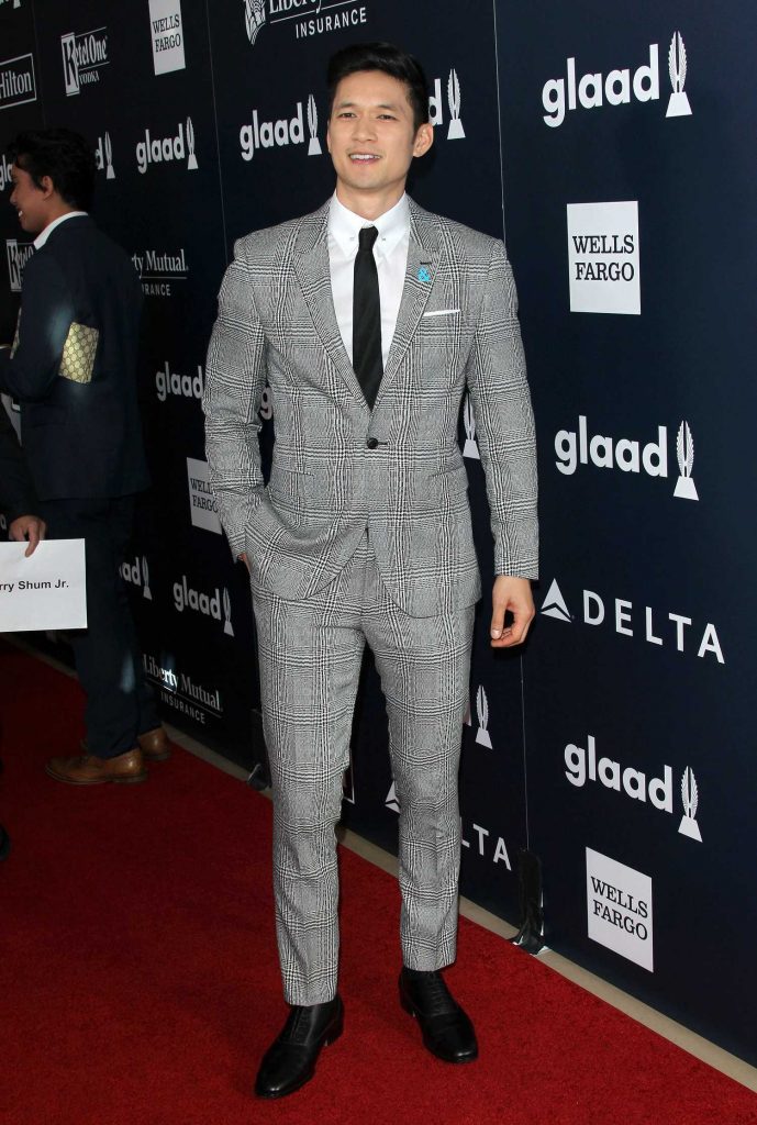 Harry Shum Jr. at the 28th Annual GLAAD Media Awards in Los Angeles-1