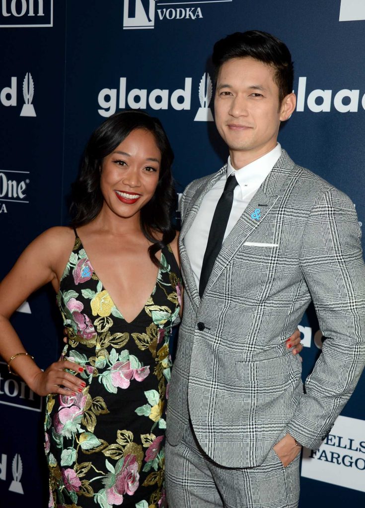 Harry Shum Jr. at the 28th Annual GLAAD Media Awards in Los Angeles-5