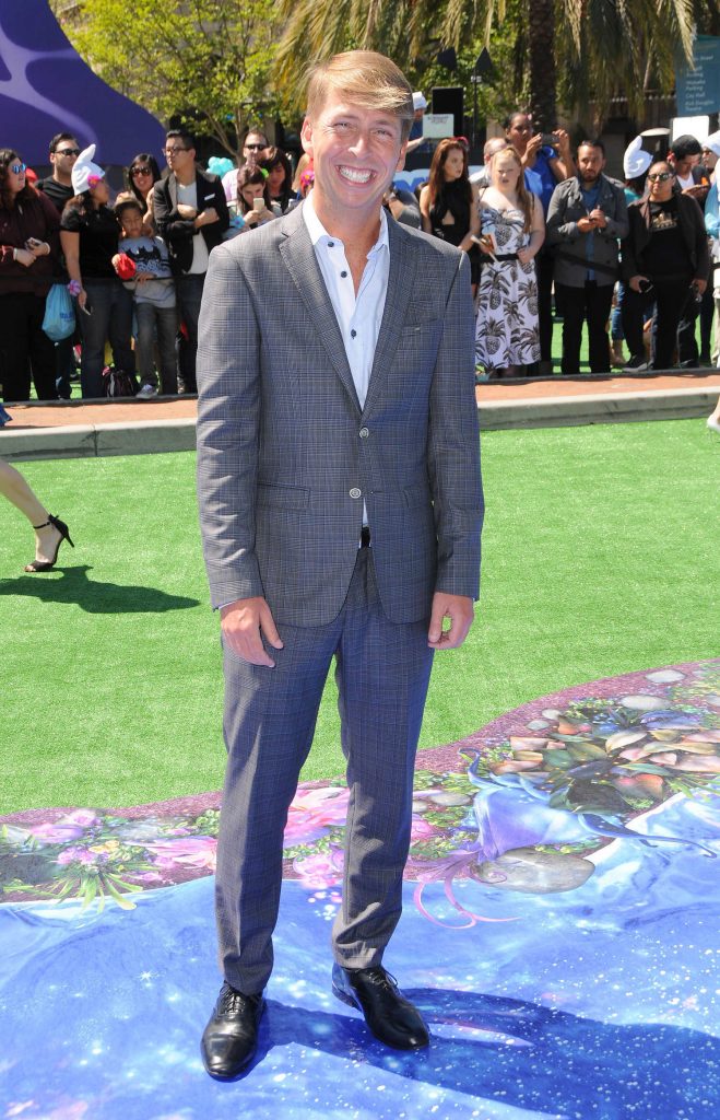 Jack McBrayer Arrives at the Smurfs: The Lost Village Premiere in Los Angeles-1