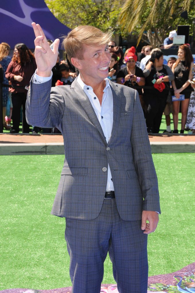 Jack McBrayer Arrives at the Smurfs: The Lost Village Premiere in Los Angeles-3