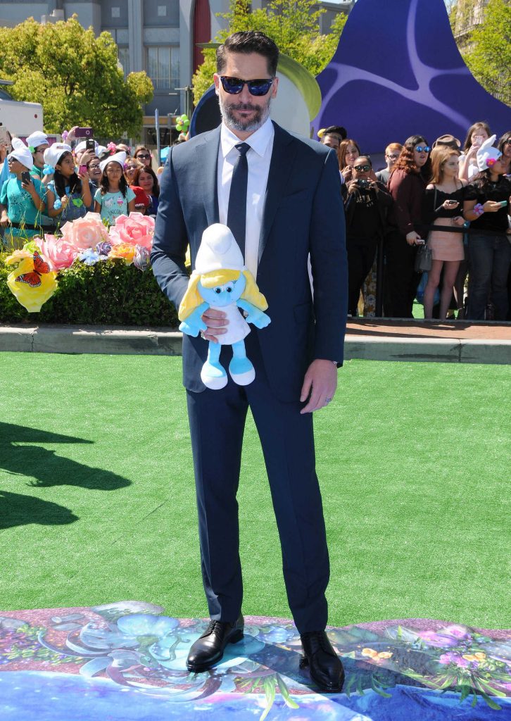 Joe Manganiello Arrives at the Smurfs: The Lost Village Premiere in Los Angeles-1