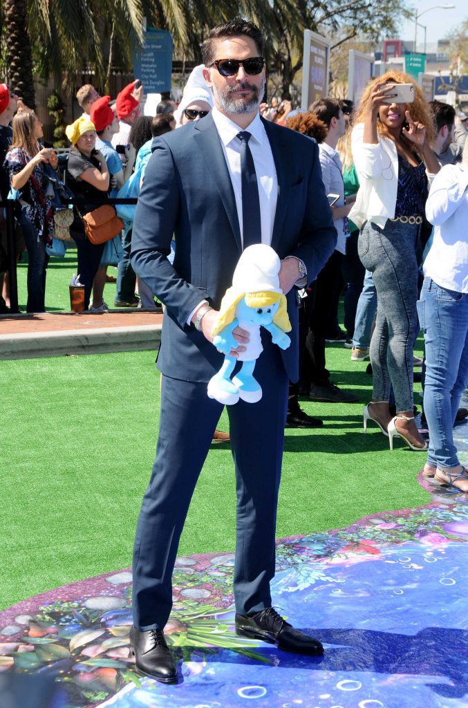 Joe Manganiello Arrives at the Smurfs: The Lost Village Premiere in Los Angeles-2