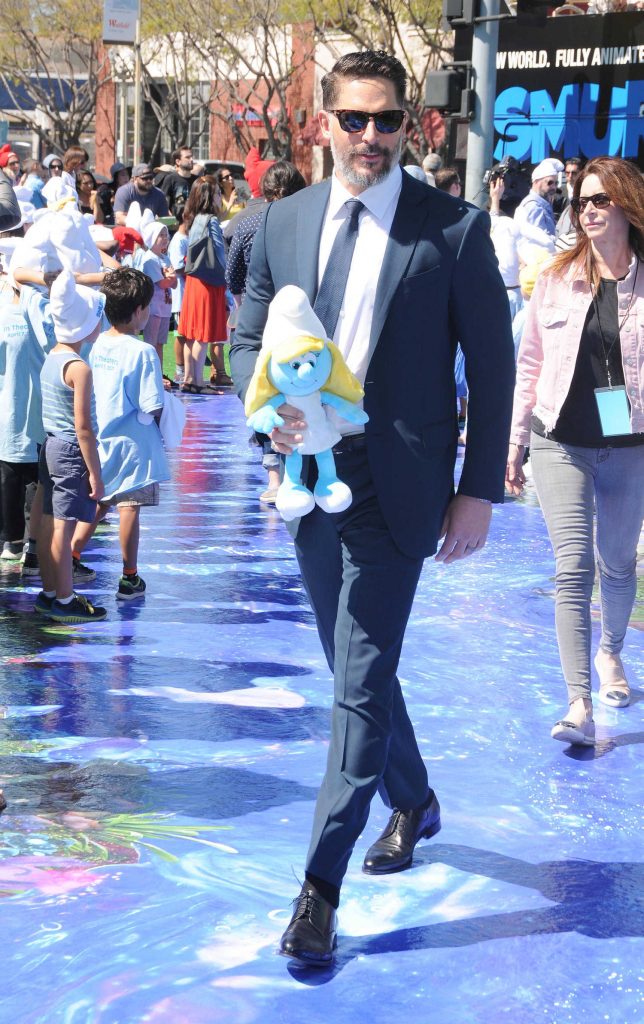 Joe Manganiello Arrives at the Smurfs: The Lost Village Premiere in Los Angeles-3