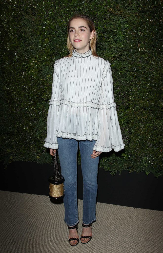 Kiernan Shipka at the Chanel Dinner Hosted by Pharrell Williams in Los Angeles-2