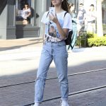 Maia Mitchell Goes Shopping at The Grove in West Hollywood