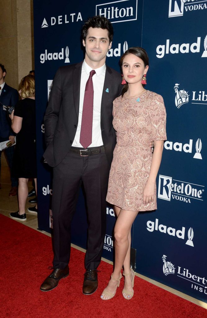 Matthew Daddario at the 28th Annual GLAAD Media Awards in Los Angeles-3