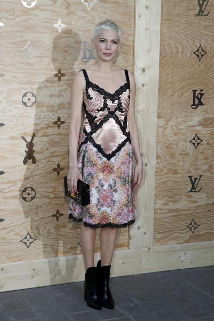 Michelle Williams at the Louis Vuitton Dinner Party at the Louvre in Paris-3