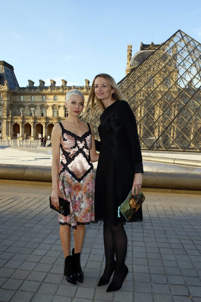 Michelle Williams at the Louis Vuitton Dinner Party at the Louvre in Paris-4