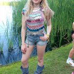 Peyton List at Coachella Valley Music and Arts Festival in Palm Springs