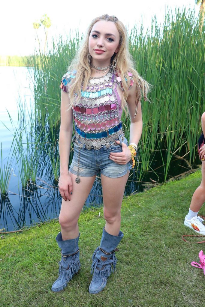 Peyton List at Coachella Valley Music and Arts Festival in Palm Springs-1