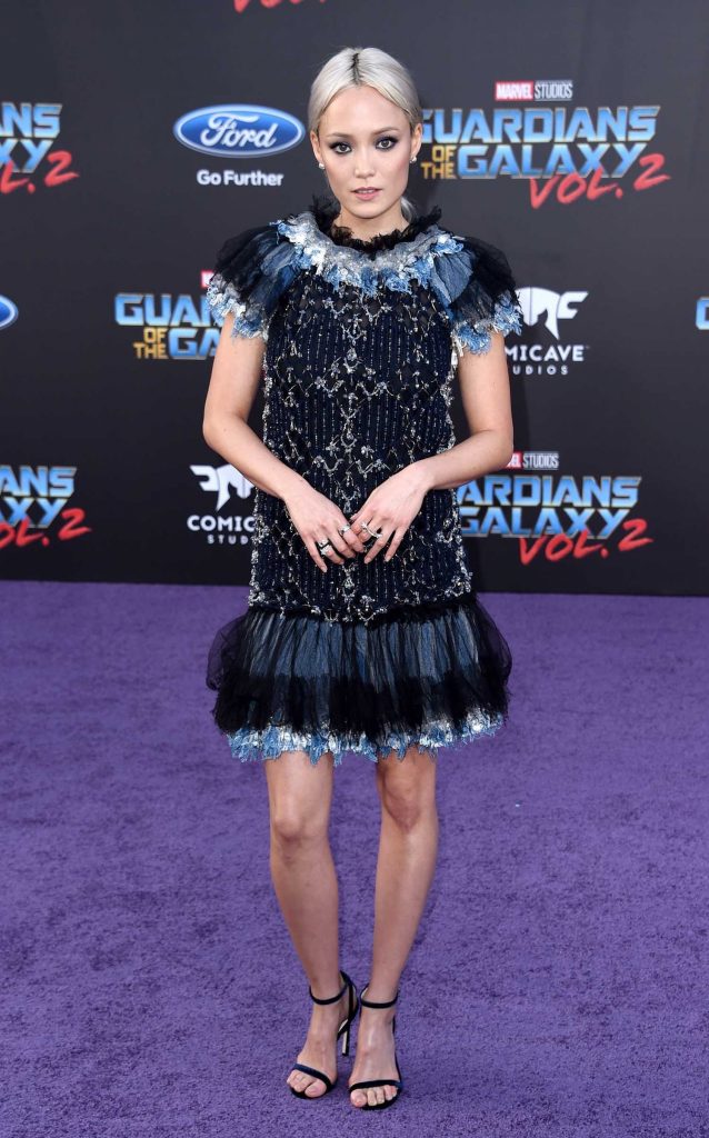 Pom Klementieff at the Guardians of the Galaxy Vol 2 Los Angeles Premiere-2
