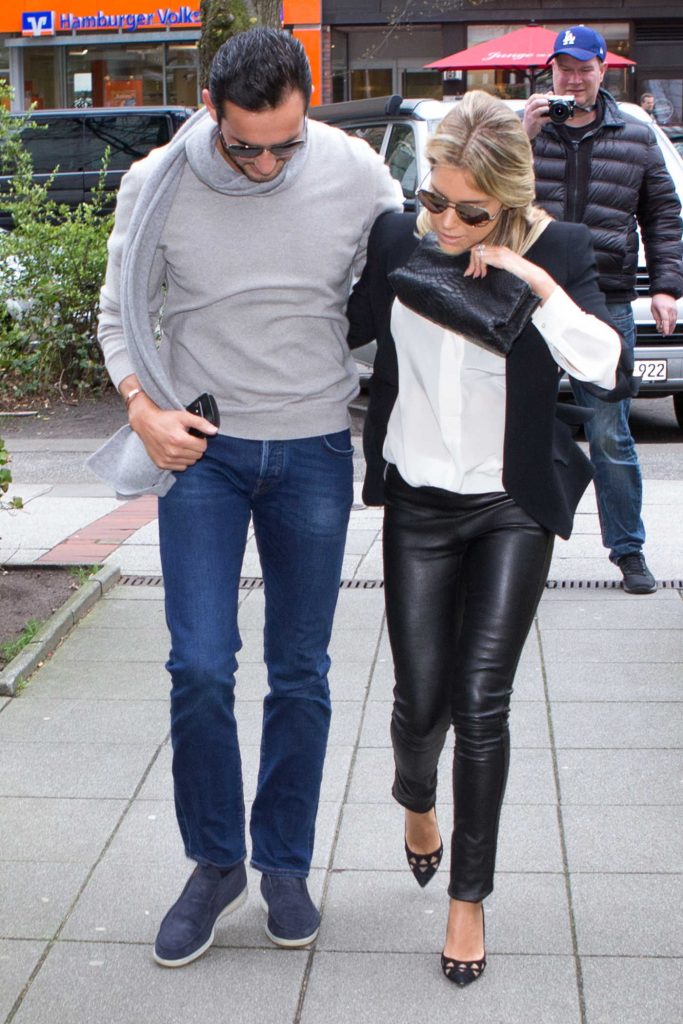Sylvie Meis and Charbel Aouad Were Seen Out in Hamburg-3