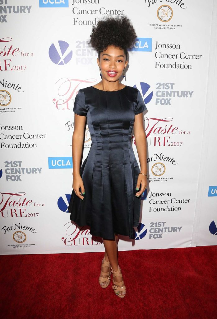 Yara Shahidi at UCLA Jonsson Cancer Center Foundation Hosts the 22nd Annual Taste for a Cure in Beverly Hills-1
