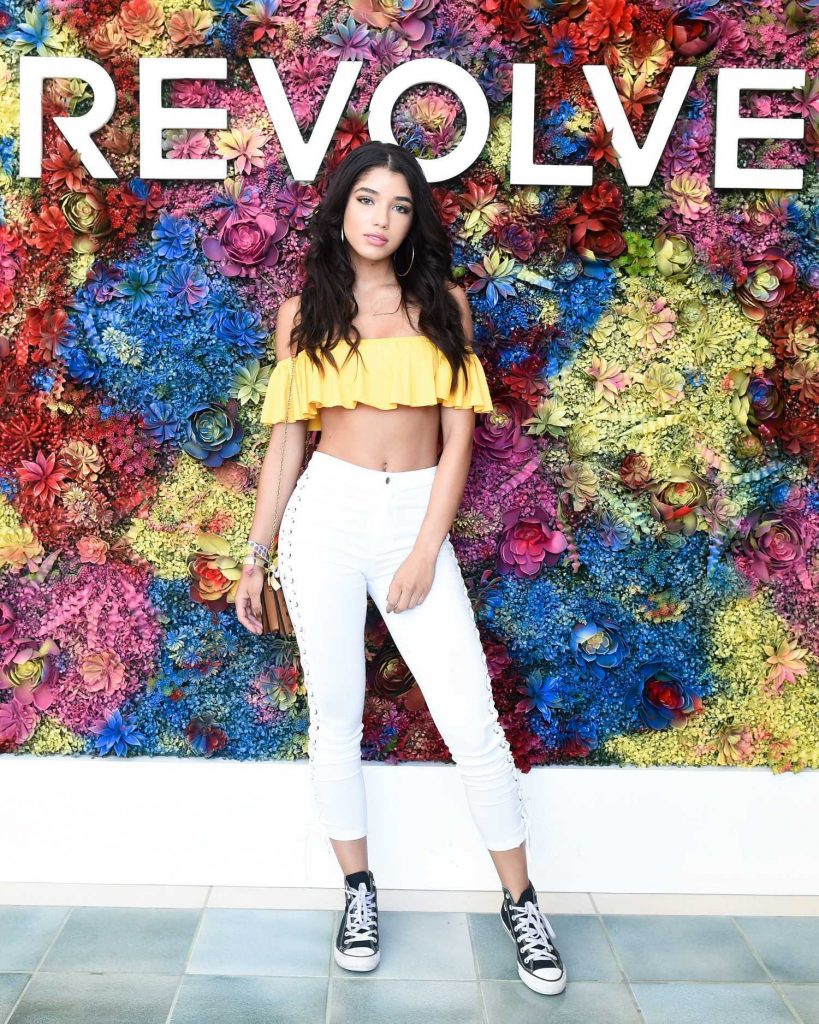 Yovanna Ventura Attends the REVOLVE Desert House During the Coachella Valley Music and Arts Festival in Palm Springs-1