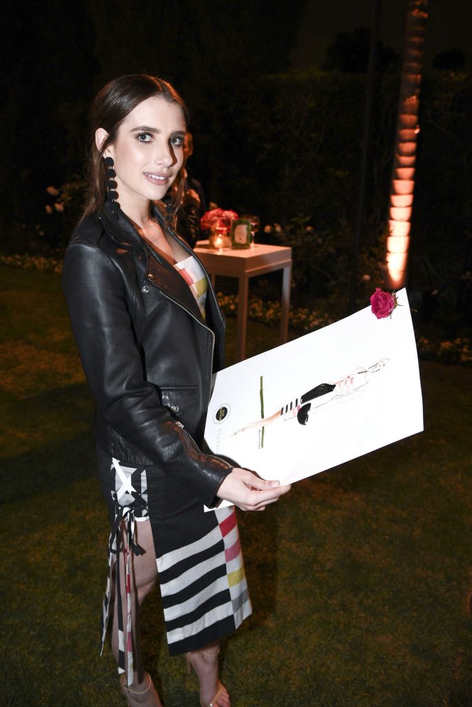 Emma Roberts at the Kim Crawford Rose Launch in Beverly Hills-4