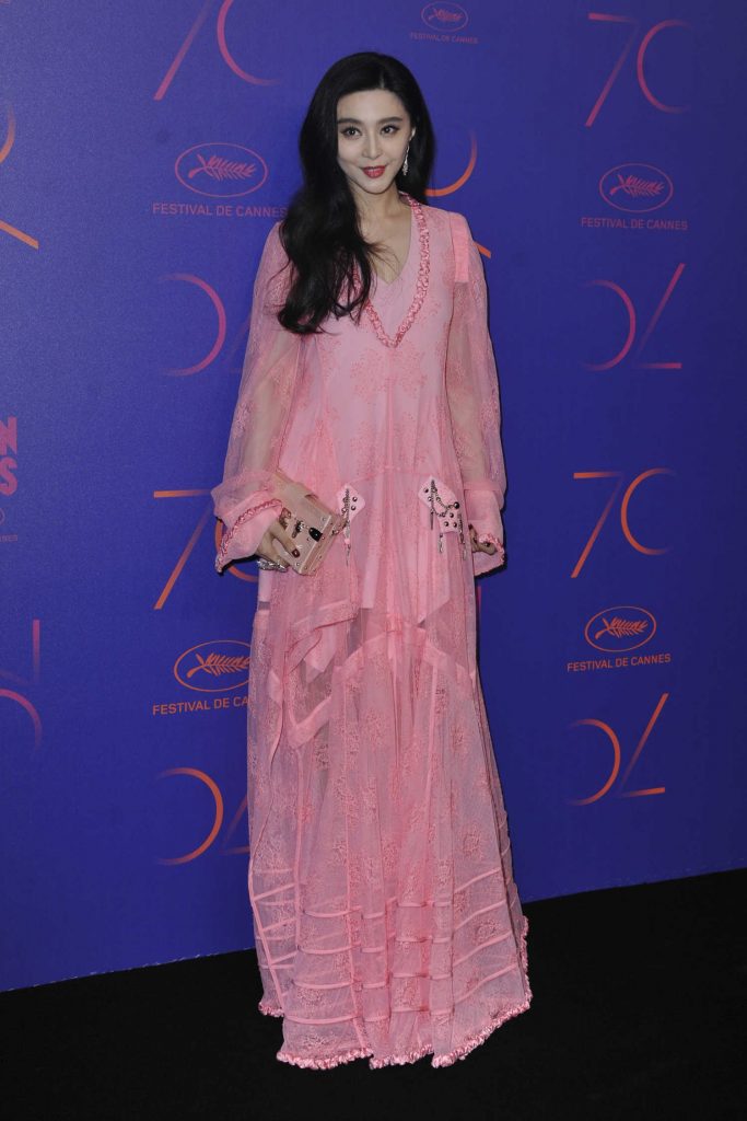 Fan Bingbing at the 70th Anniversary Dinner During the 70th Cannes Film Festival-2