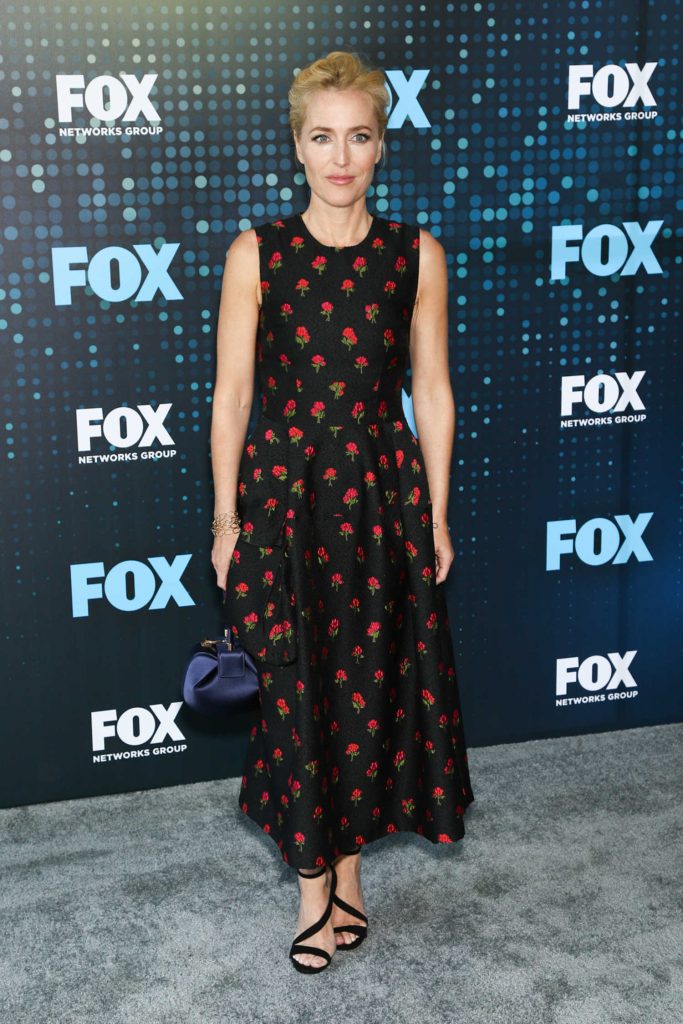 Gillian Anderson at the Fox Upfront Presentation in NYC-1