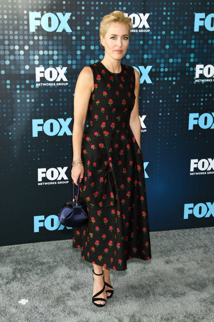 Gillian Anderson at the Fox Upfront Presentation in NYC-2