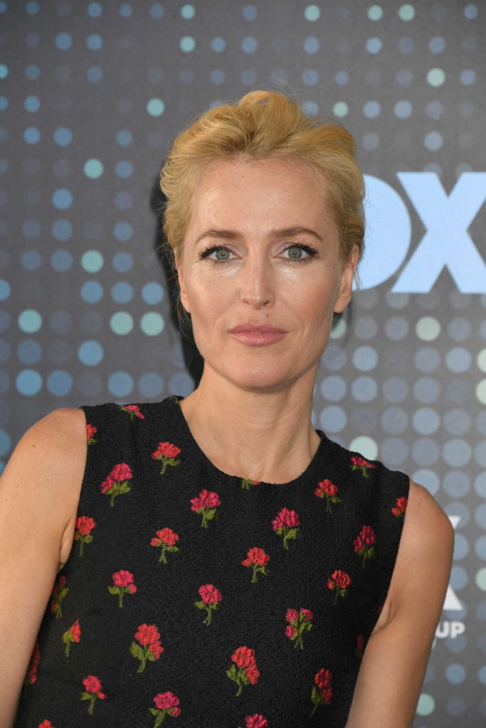 Gillian Anderson at the Fox Upfront Presentation in NYC-5