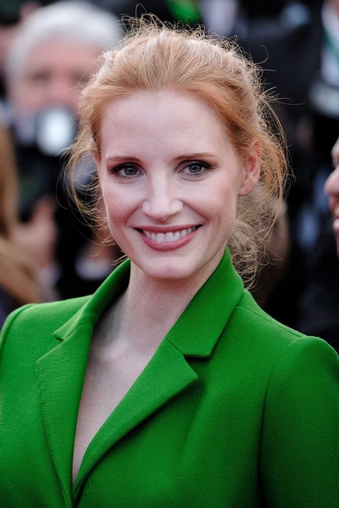 Jessica Chastain at The Meyerowitz Stories Premiere During the 70th Annual Cannes Film Festival-4