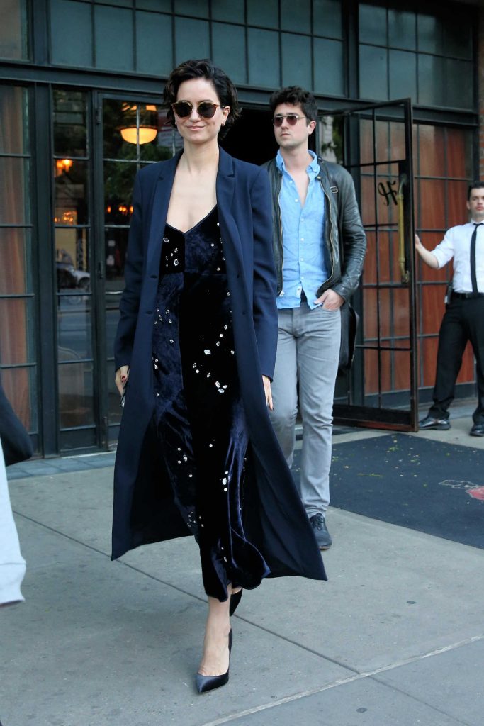 Katherine Waterston Leaves the Bowery Hotel in New York City-1