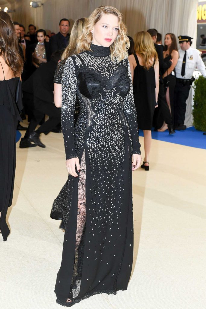 Lea Seydoux at the 2017 Met Gala at The Metropolitan Museum of Art in New York-3