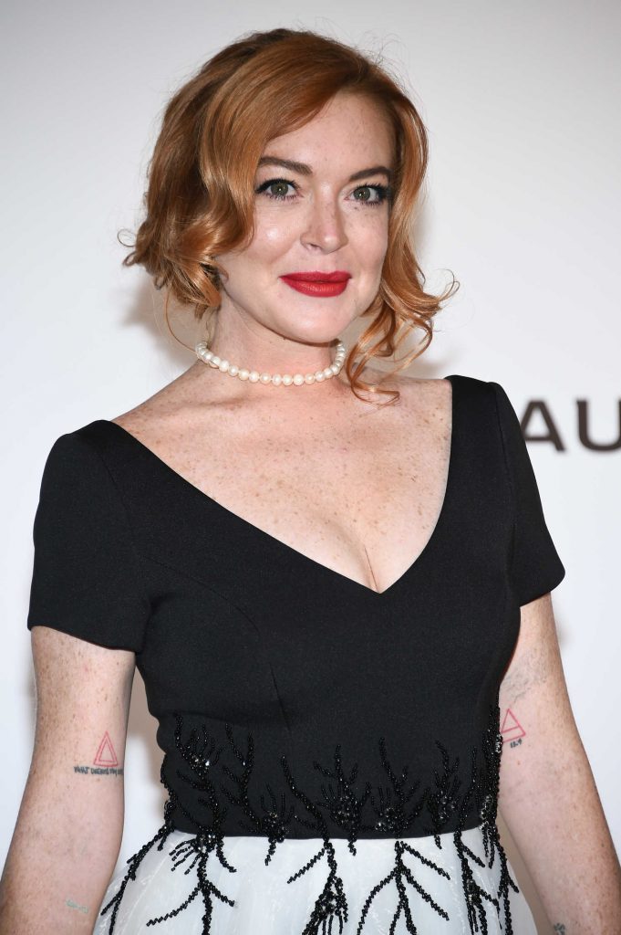 Lindsay Lohan at amfAR's 24th Cinema Against AIDS Gala During the 70th Cannes Film Festival-5