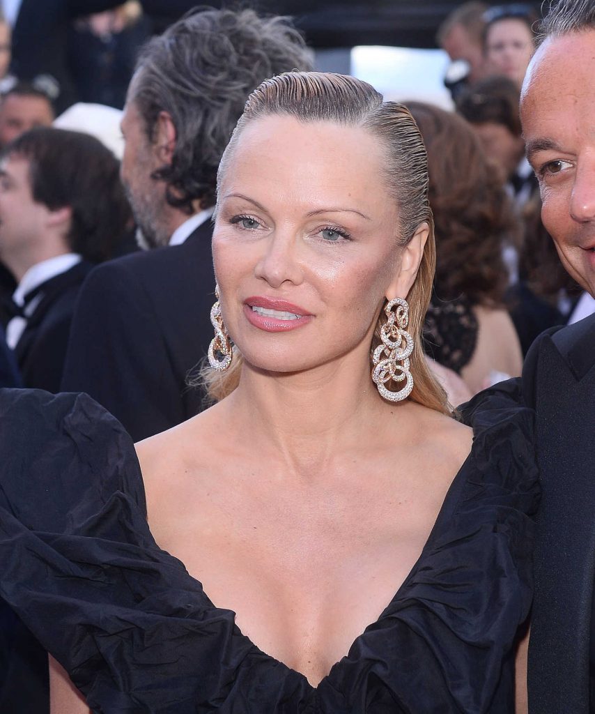 Pamela Anderson at the 120 Beats Per Minute Premiere During the 70th Annual Cannes Film Festival-5