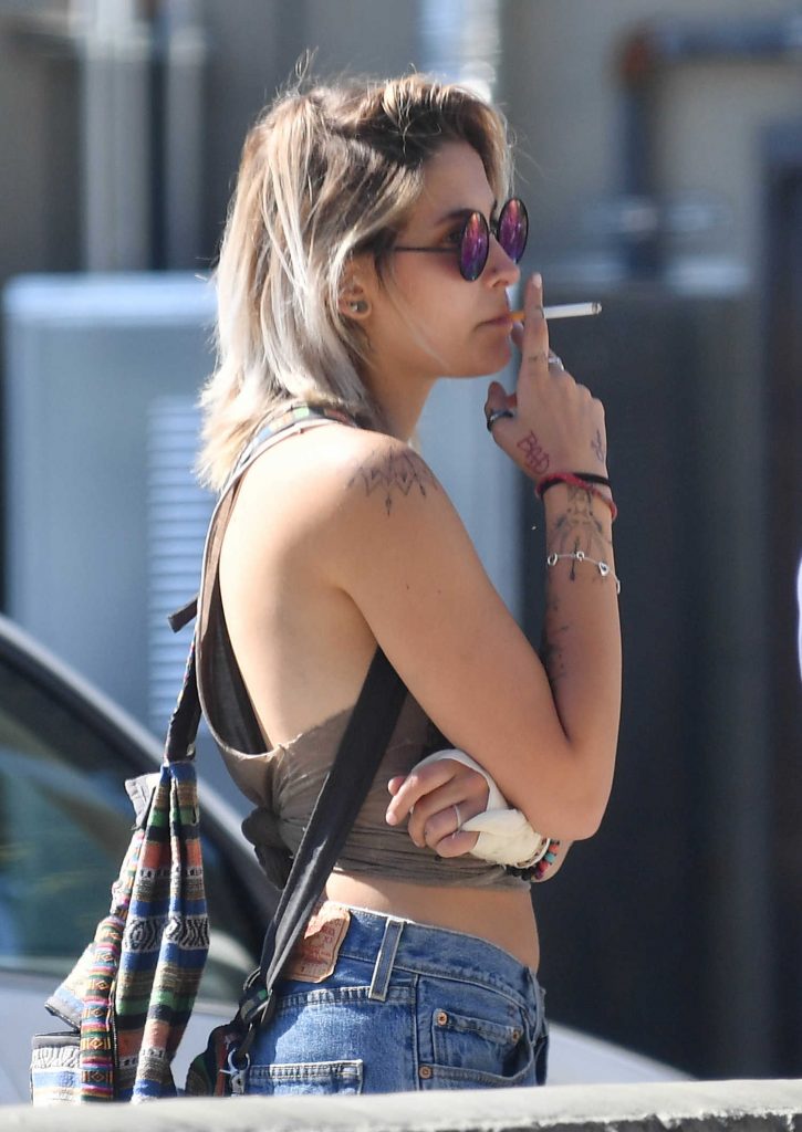 Paris Jackson Was Seen Out in West Hollywood-1