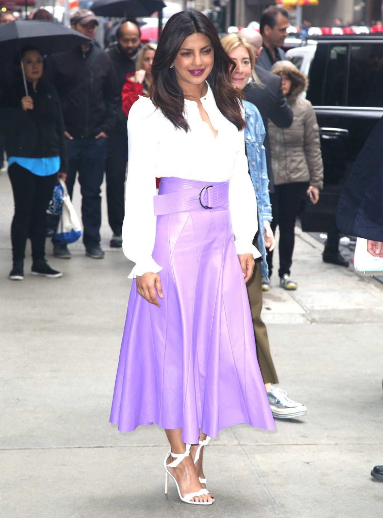 Priyanka Chopra Arrives at the Good Morning America Studios in New York City-4