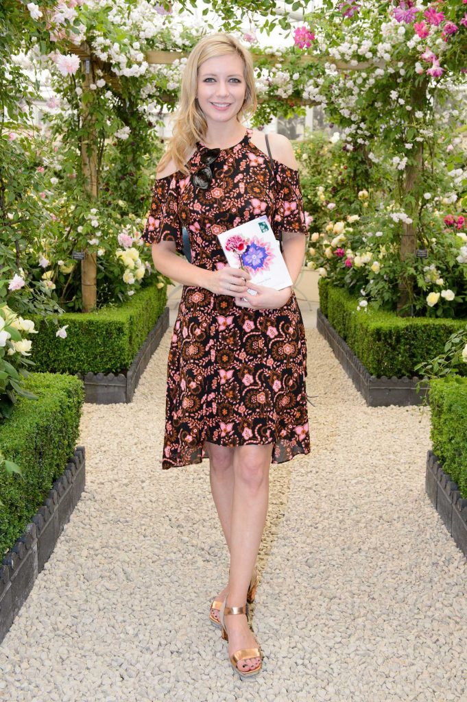 Rachel Riley at the Chelsea Flower Show in London-1