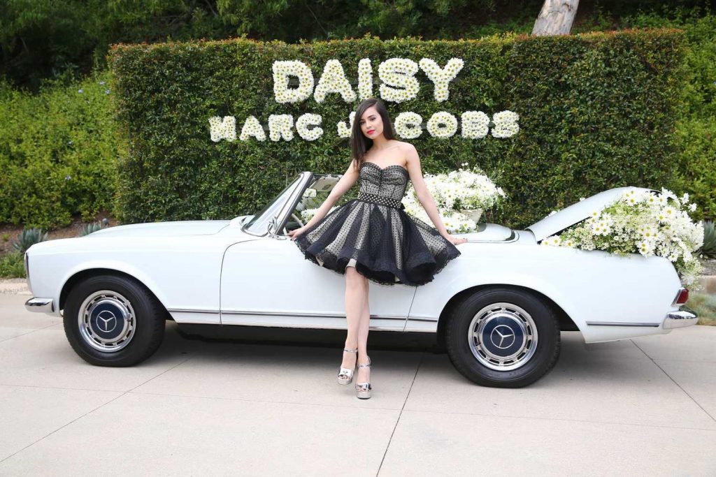 Sofia Carson at the Marc Jacobs Celebrates Daisy in Los Angeles-5