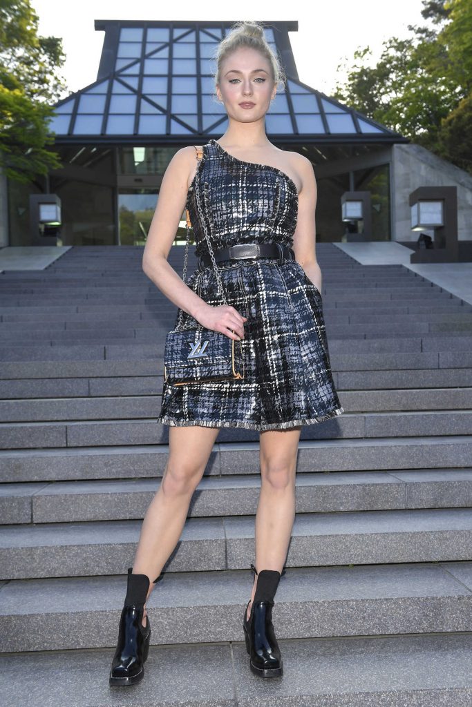 Sophie Turner Attends the Louis Vuitton 2018 Cruise Collection at the Miho Museum in Kiko-2